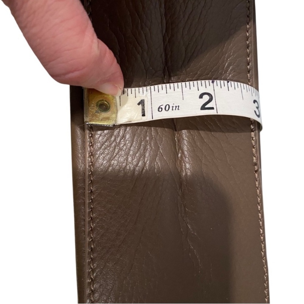 Kooba Leather Medium Taupe Crossbody Bag Purse - Picture 10 of 10